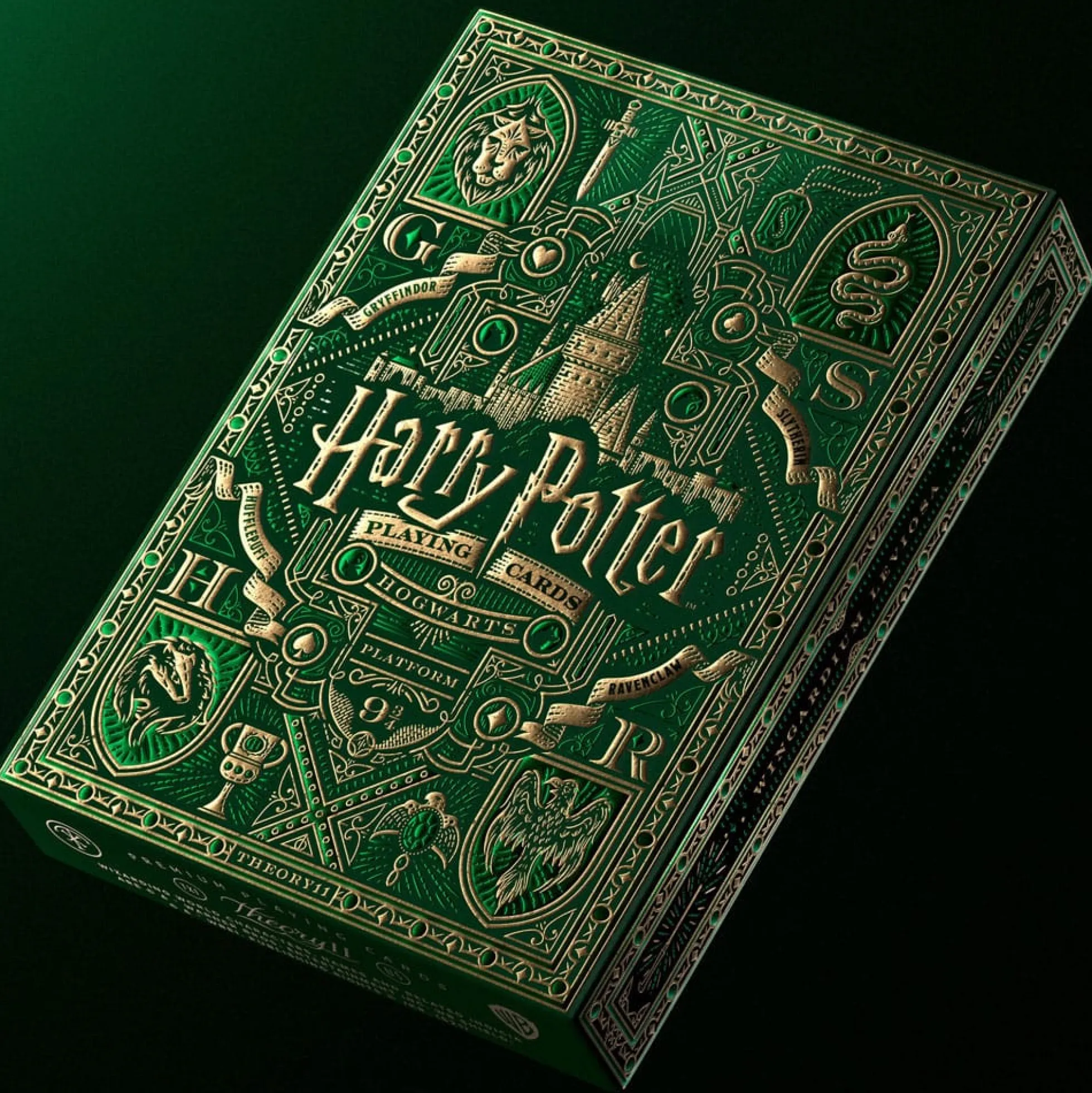 Harry Potter Spielkarten der Hogwarts-Häuser