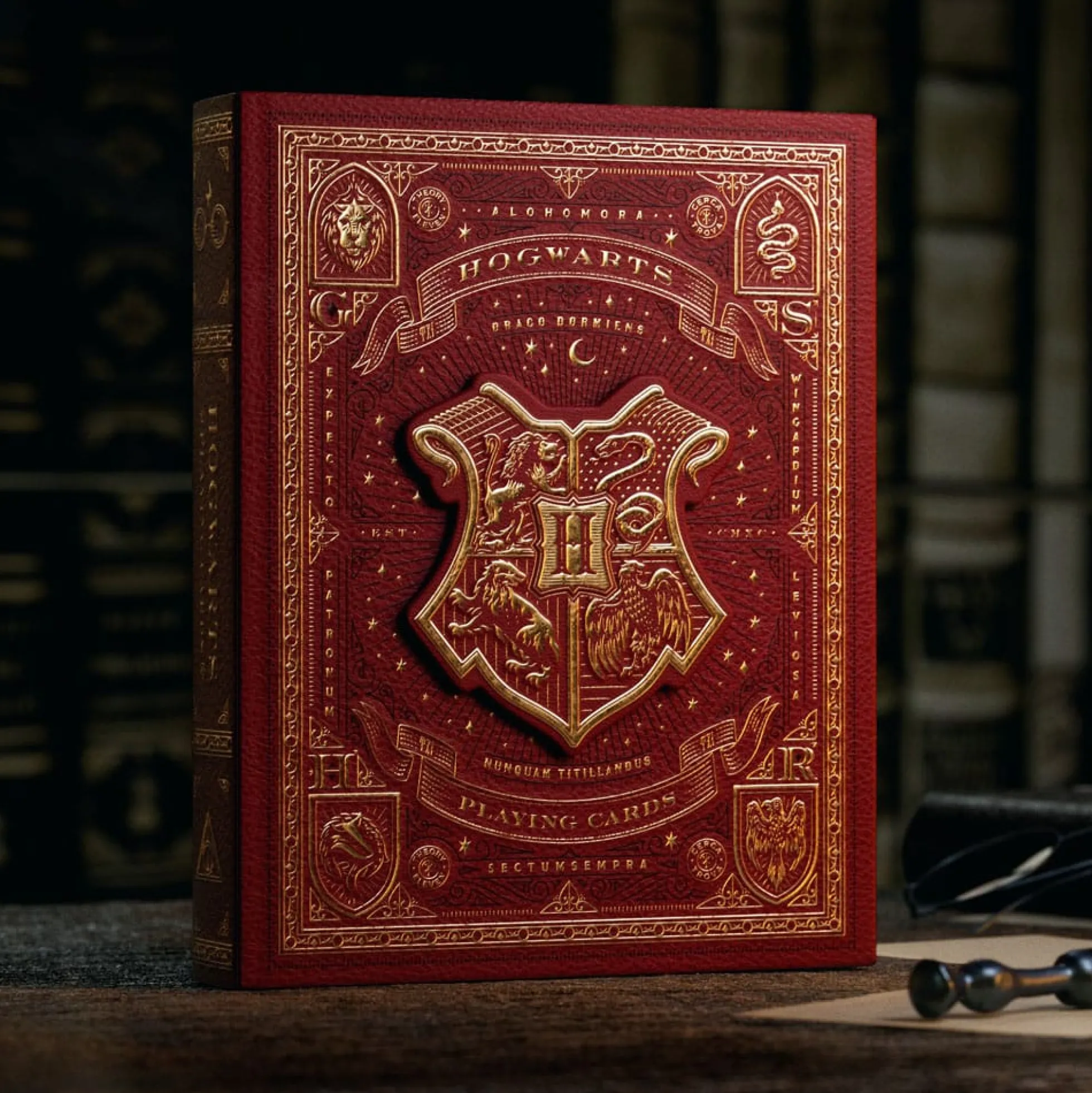 Harry Potter Spielkarten der Hogwarts-Häuser