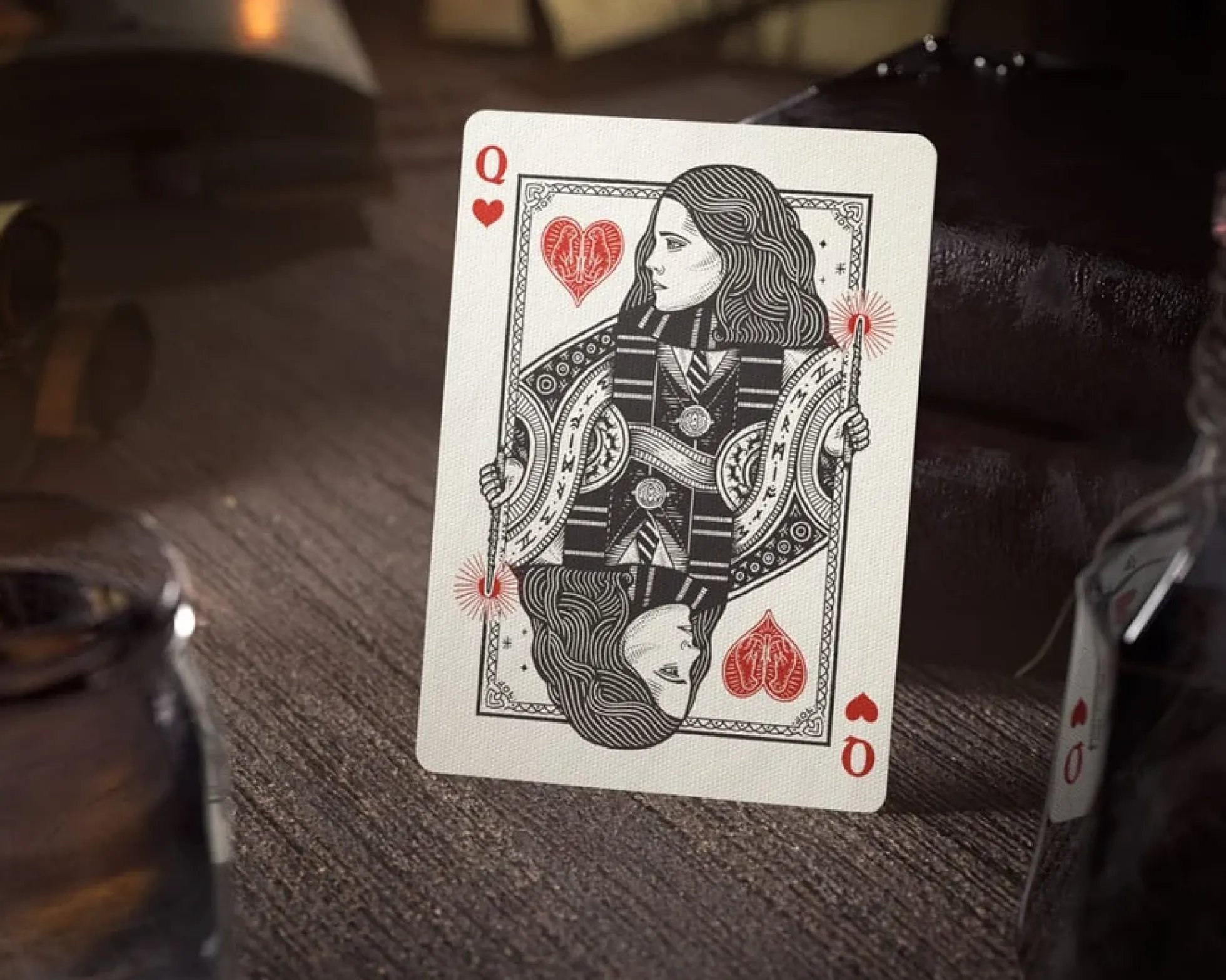 Harry Potter Spielkarten der Hogwarts-Häuser