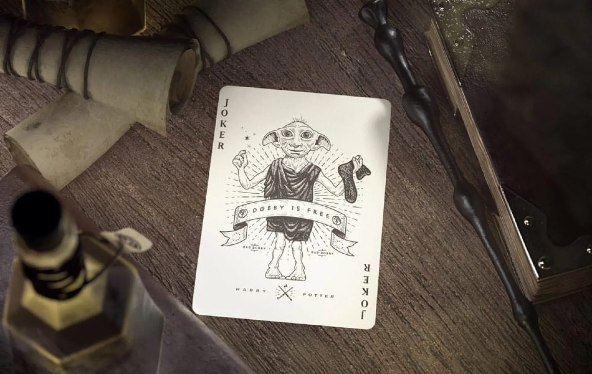 Harry Potter Spielkarten der Hogwarts-Häuser