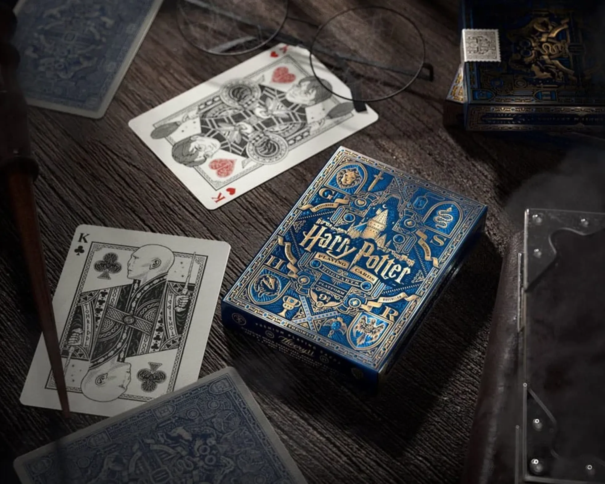 Harry Potter Spielkarten der Hogwarts-Häuser