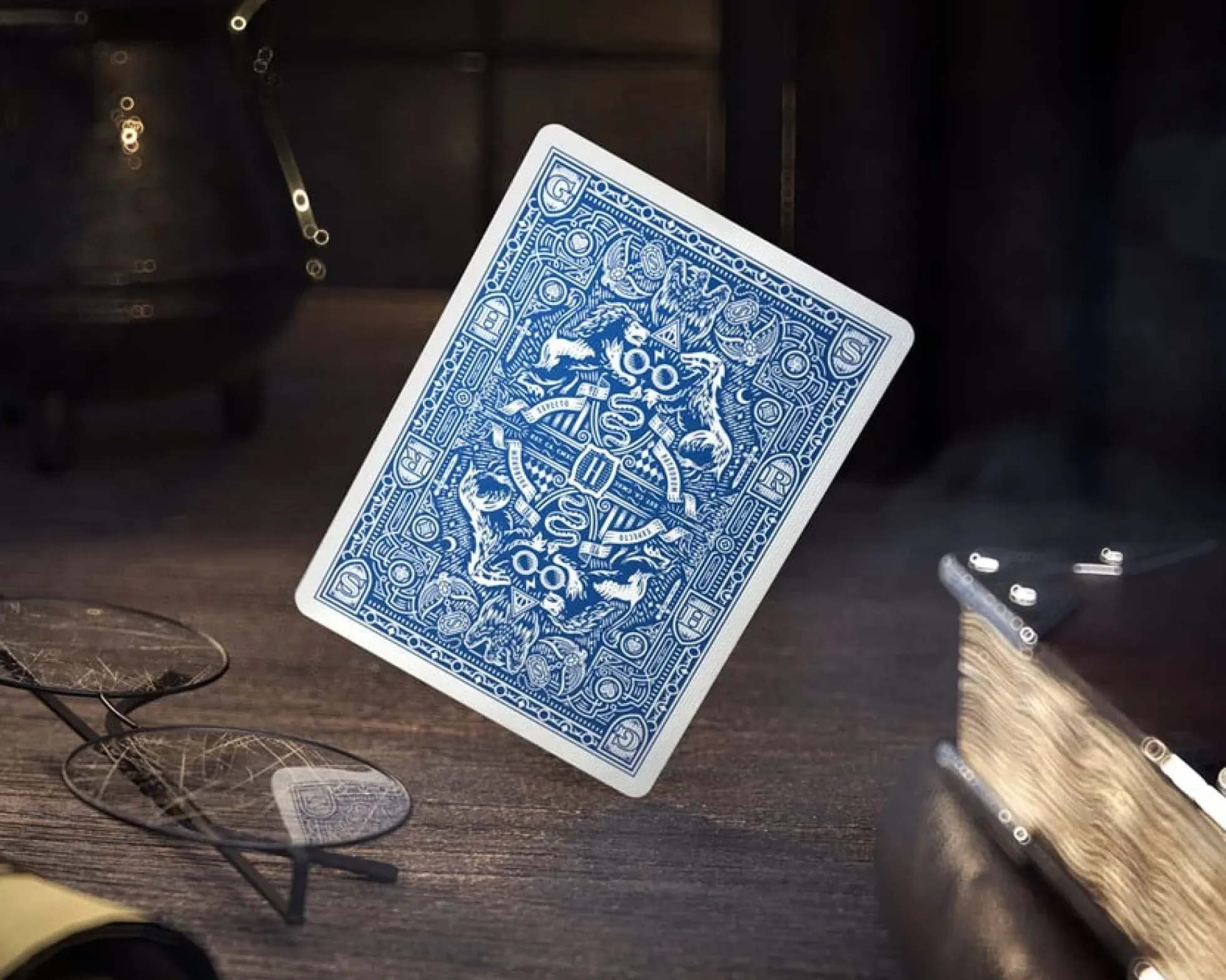 Harry Potter Spielkarten der Hogwarts-Häuser