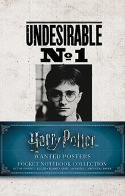 Harry Potter Steckbrief-Notizbücher 3er Set