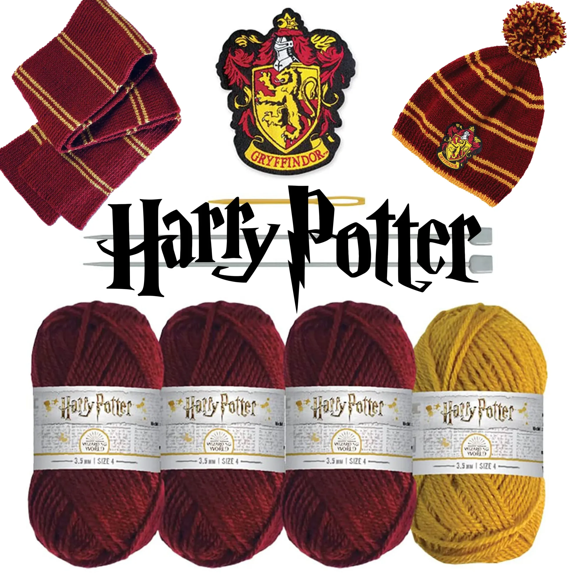 Harry Potter Strick-Set