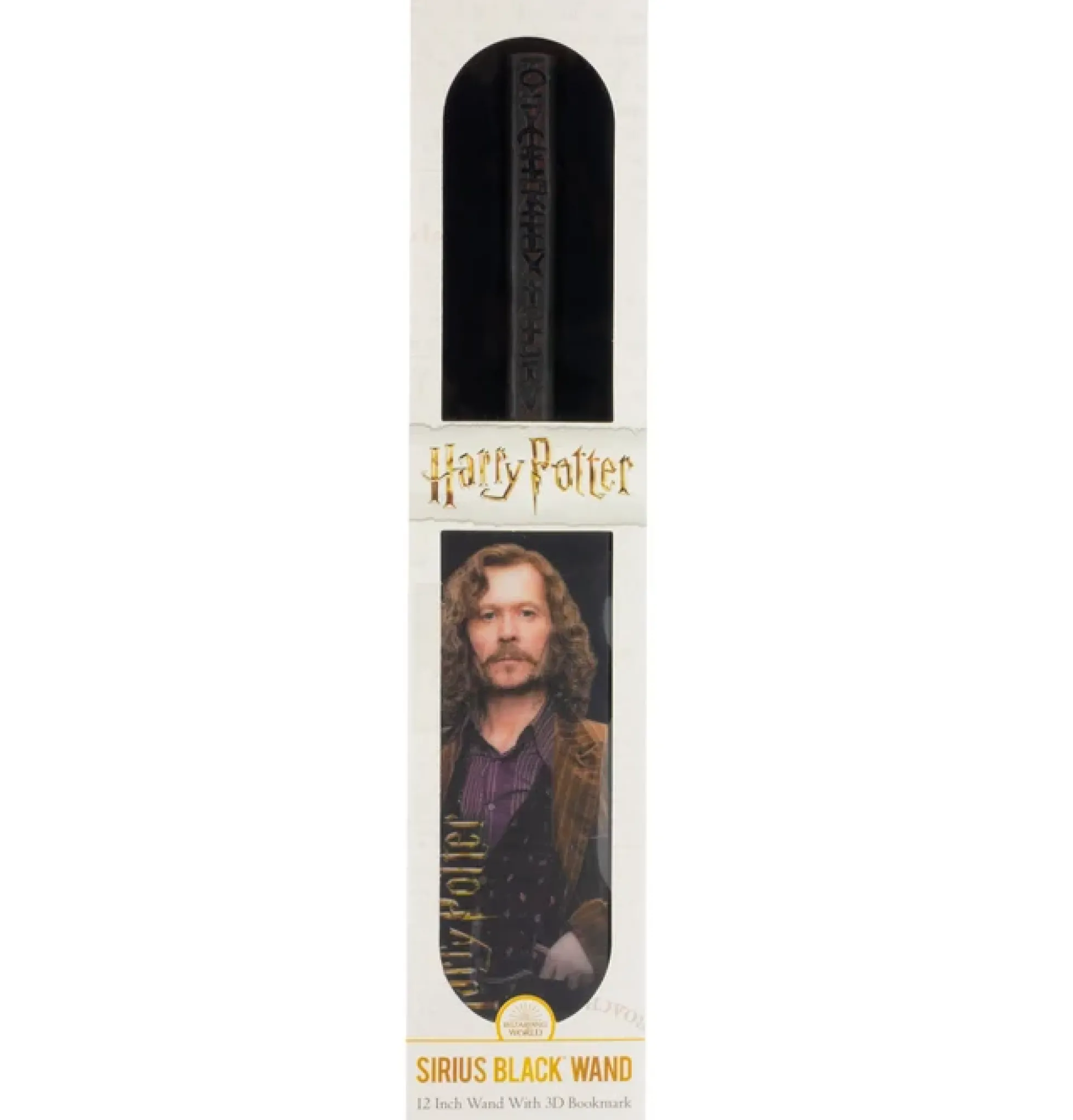 Harry Potter Zauberstab von Sirius Black mit 3D-Lesezeichen