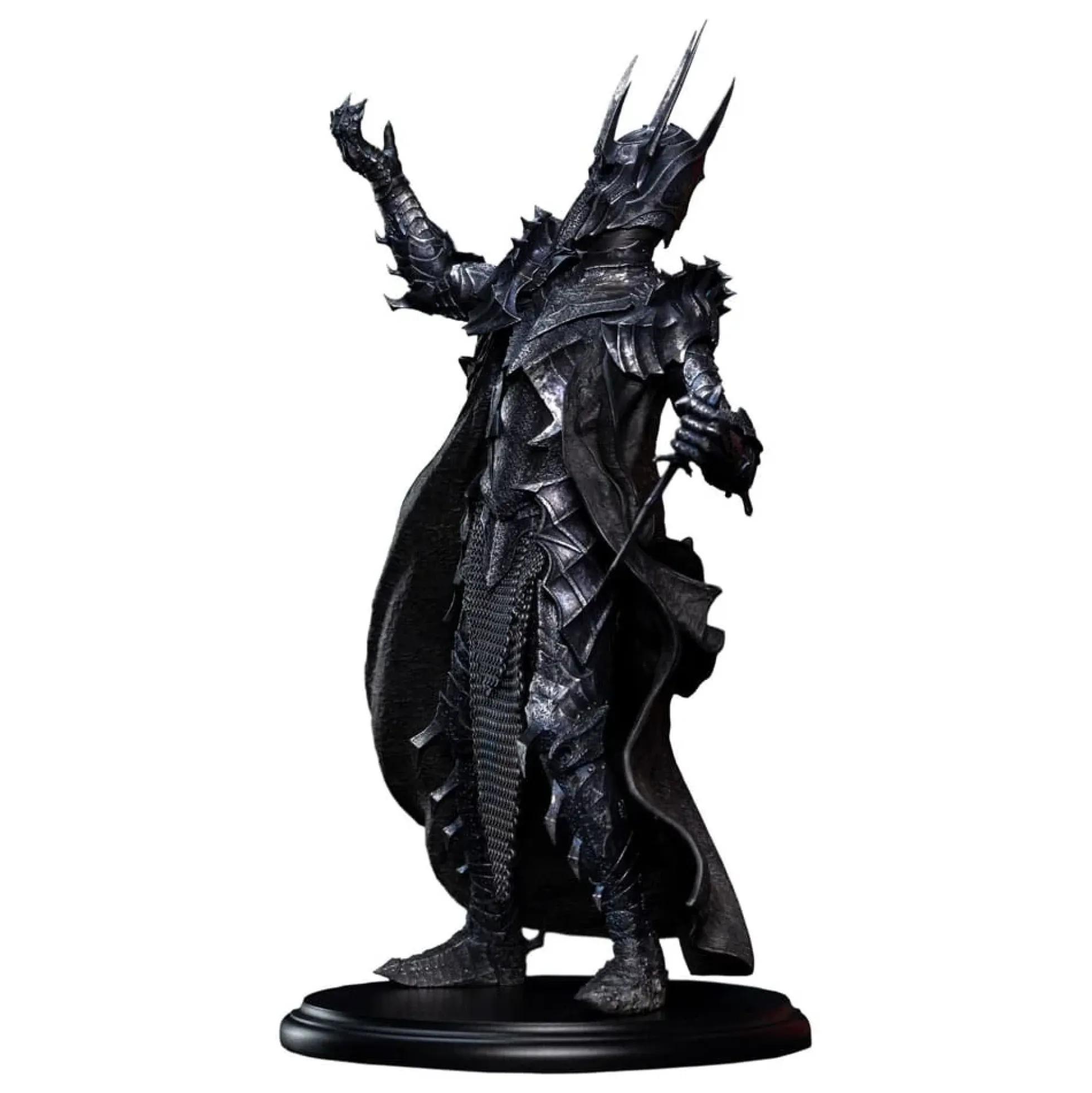 Herr der Ringe Statue: Sauron beim Schmieden des Rings