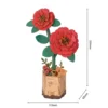Holzbausatz Rote Kamelie
