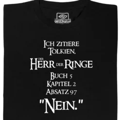 Ich zitiere Tolkien
