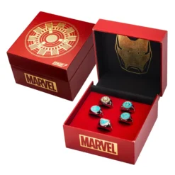 Iron Man Arc Reactor Ring-Set, 5 Ringe