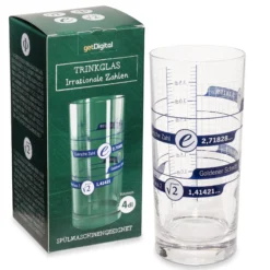 Irrationale Zahlen Trinkglas