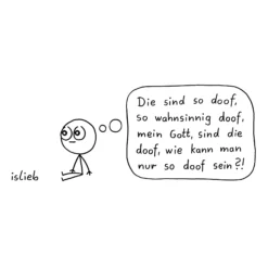 islieb - So doof Becher