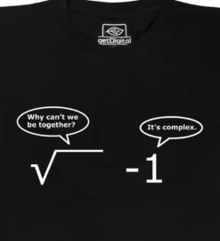 It is complex