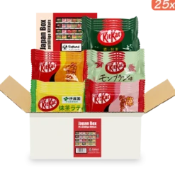 Japanische KitKat Snackbox mit 25 Riegeln
