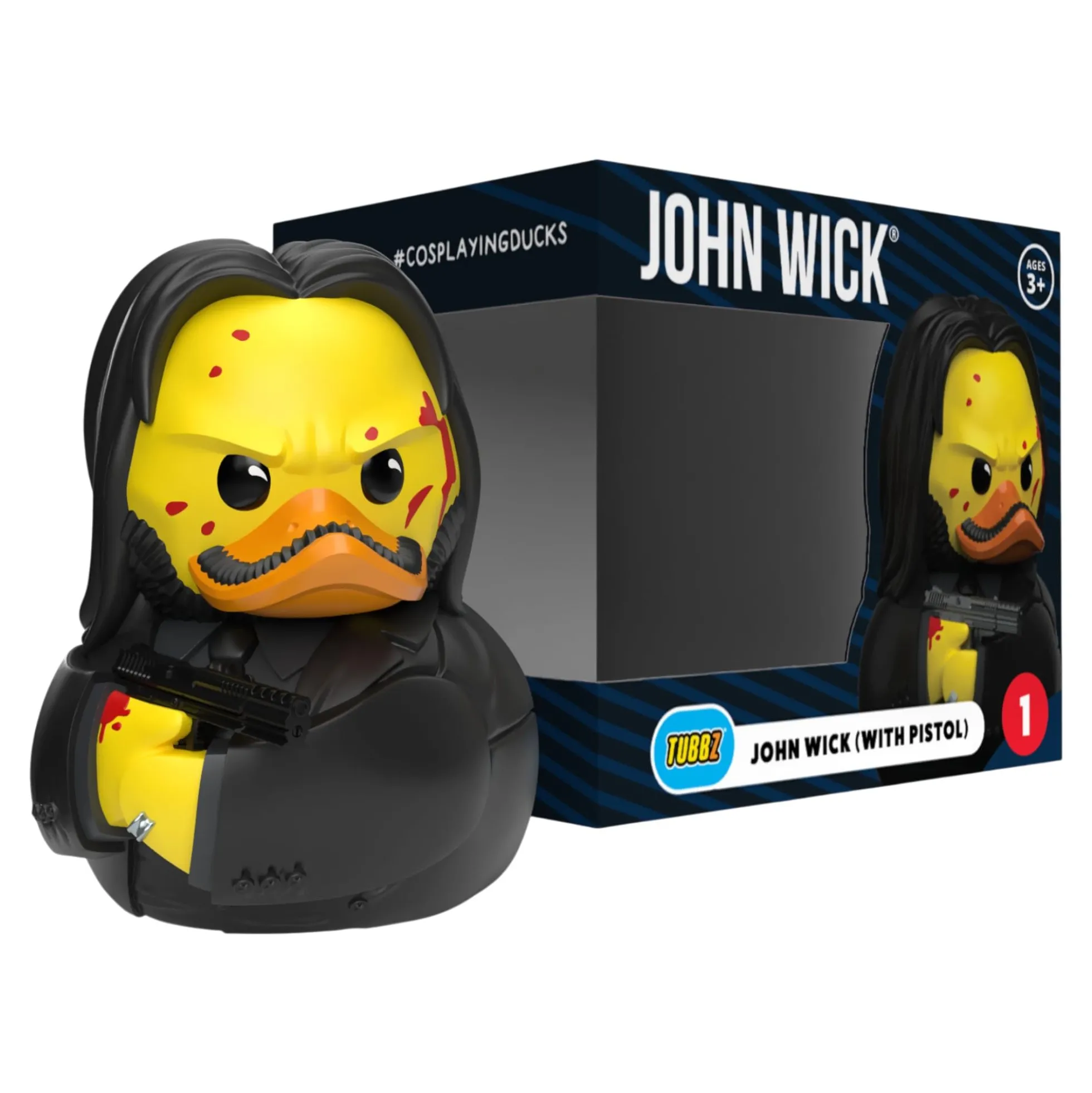 John Wick TUBBZ Sammelente mit Pistole (Boxed Edition)