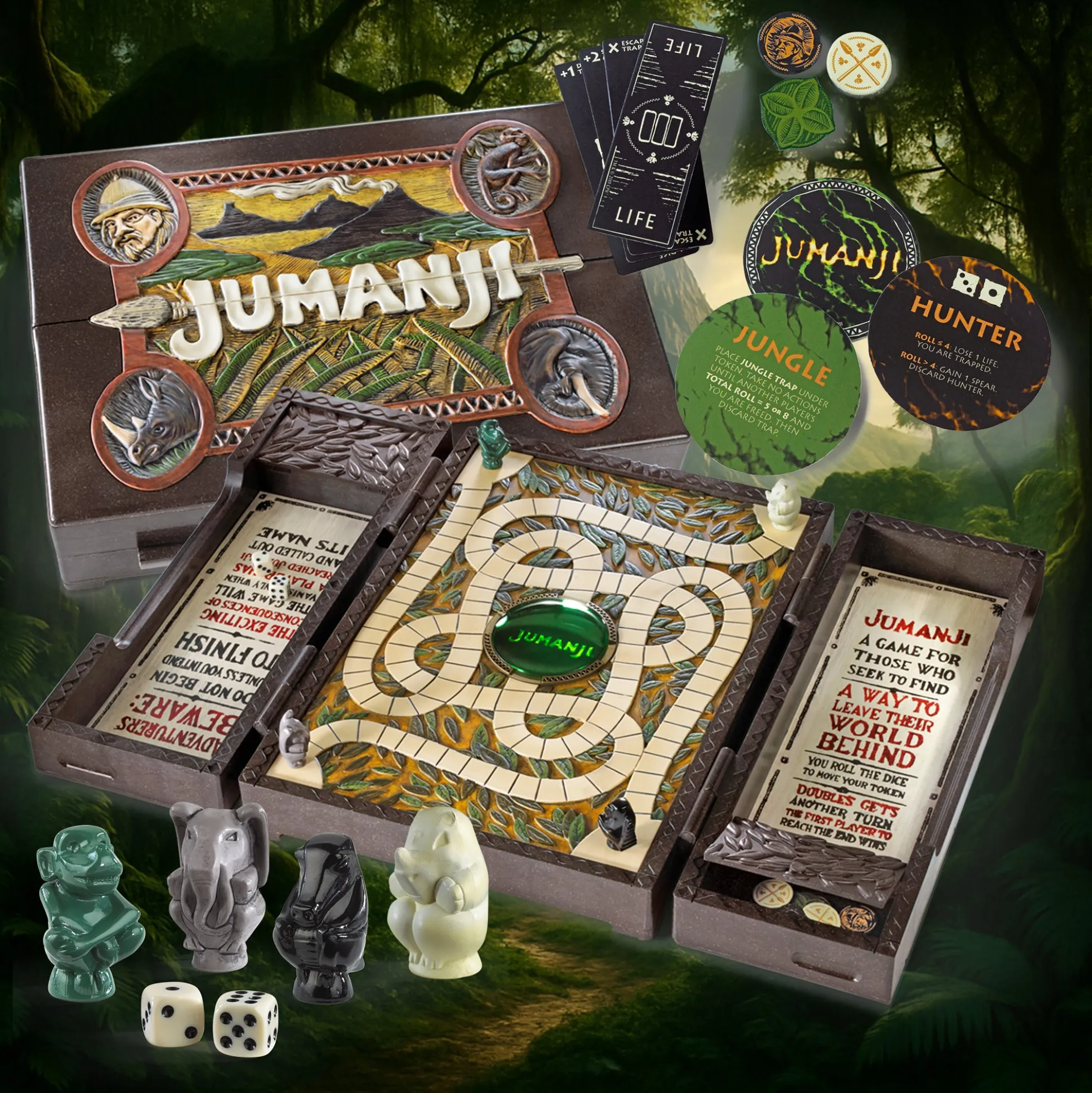 Jumanji Brettspiel Replikat