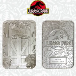 Jurassic Park Limited Edition Metallbarren Welcome