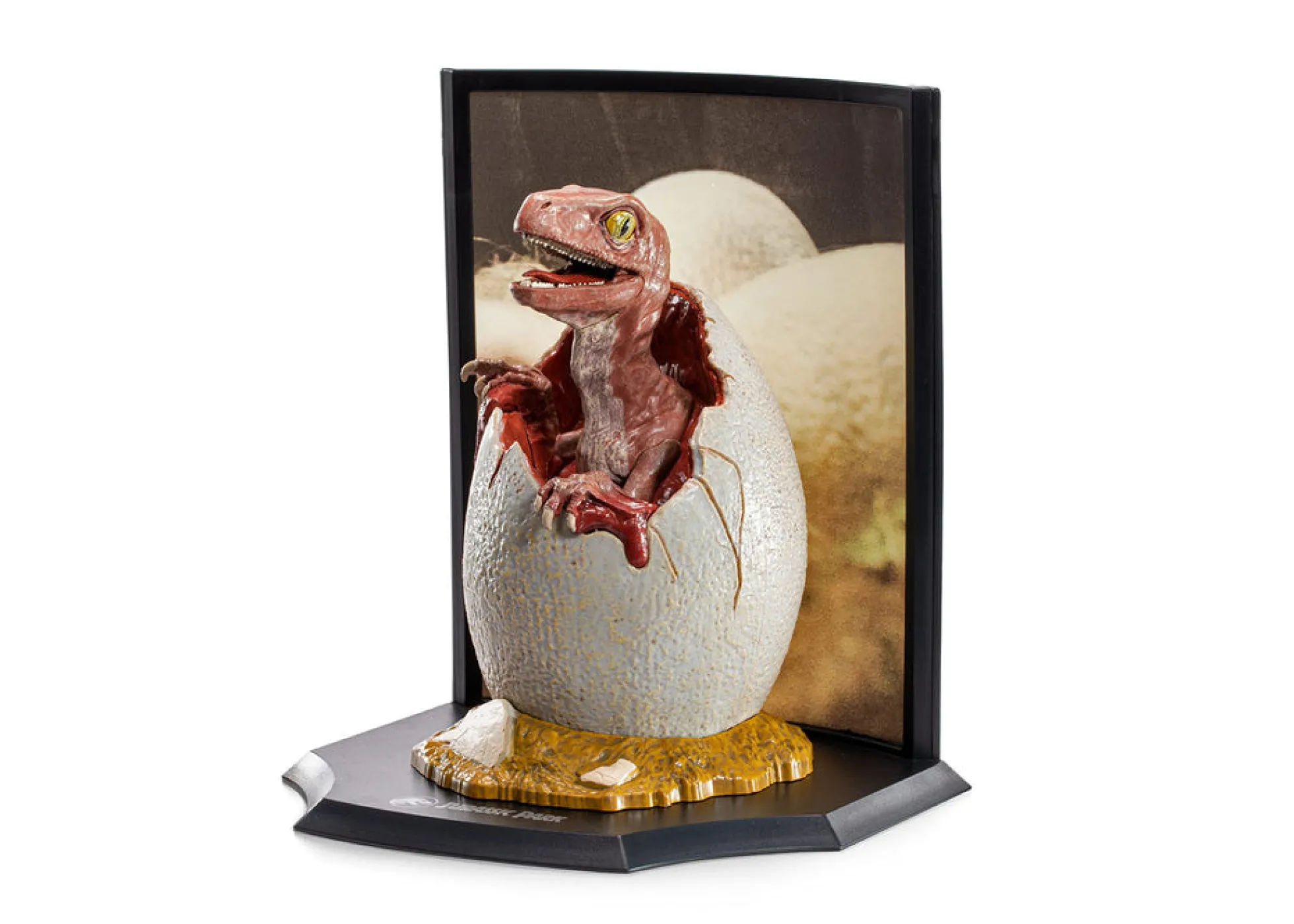 Jurassic Park "Schlüpfender Raptor" Diorama