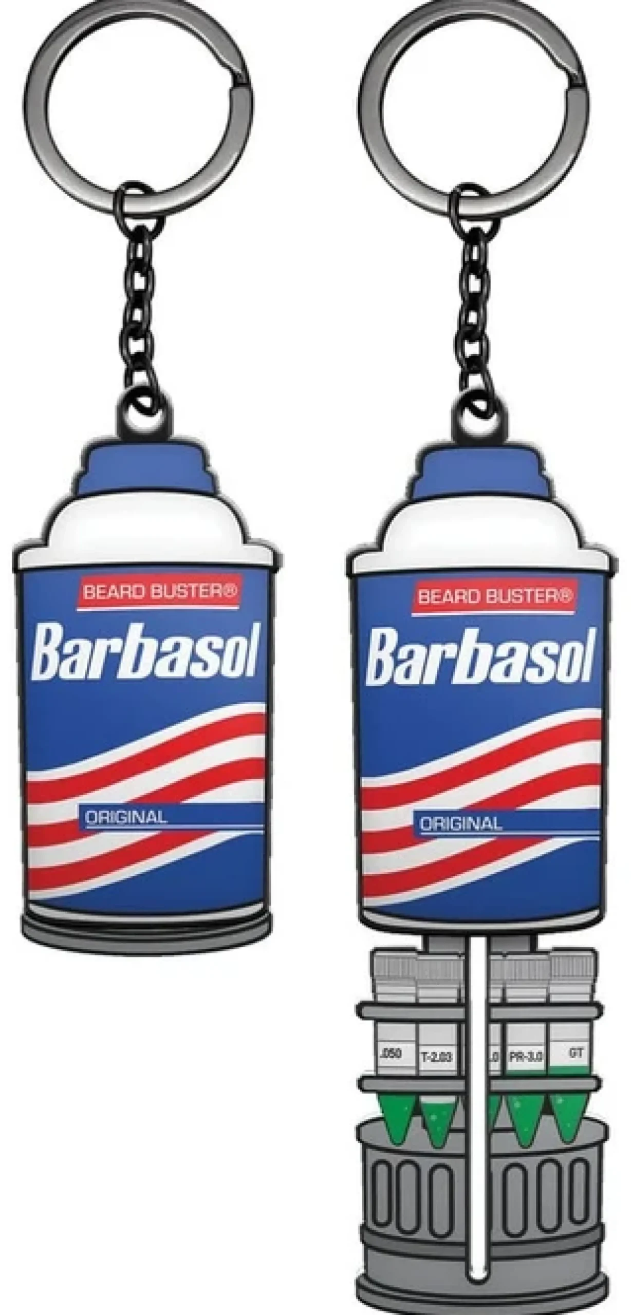 Jurassic Park Schlüsselanhänger Barbasol-Dose