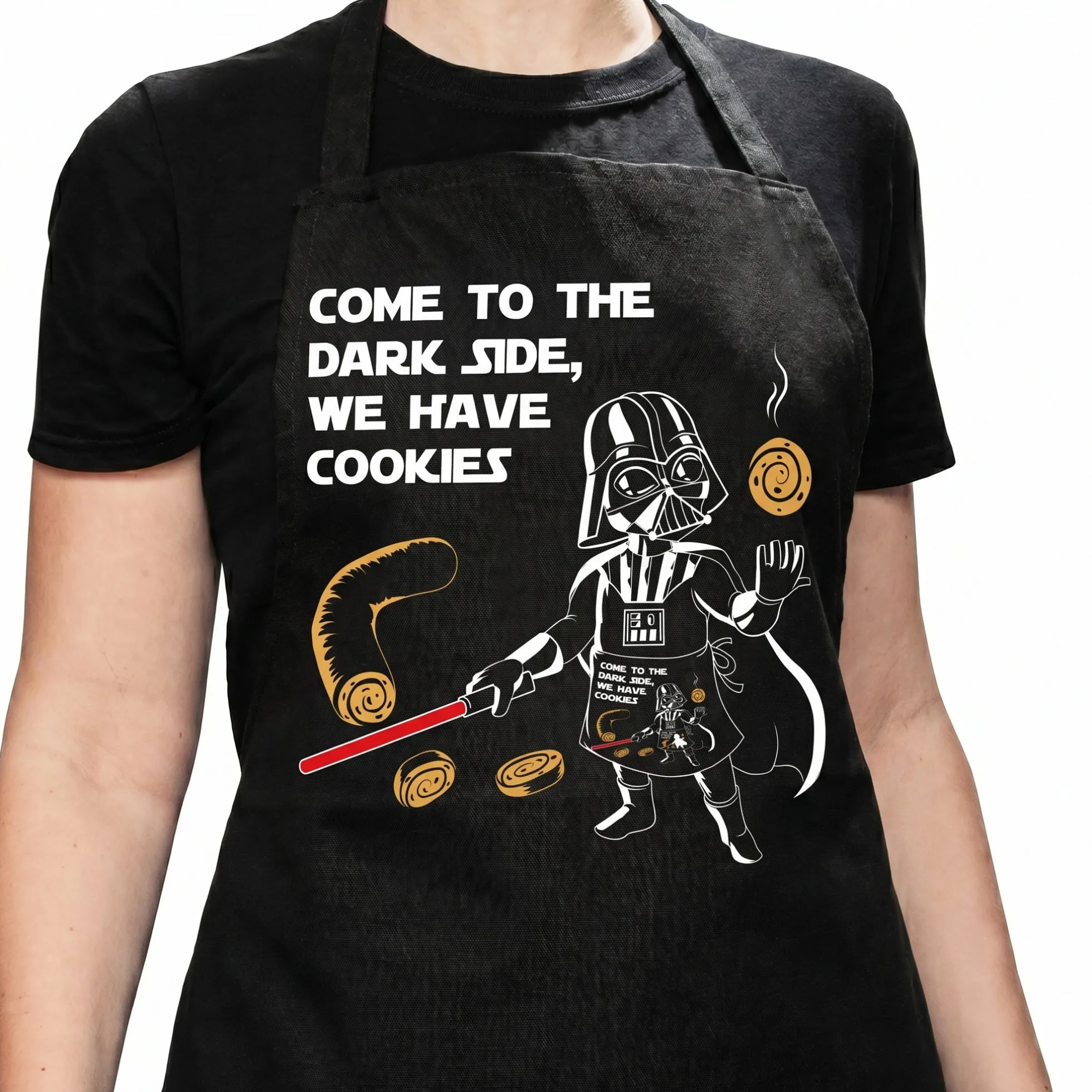 Küchen- und Grillschürze "Come to the Dark Side"