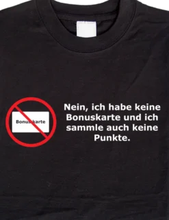 Keine Bonuskarte