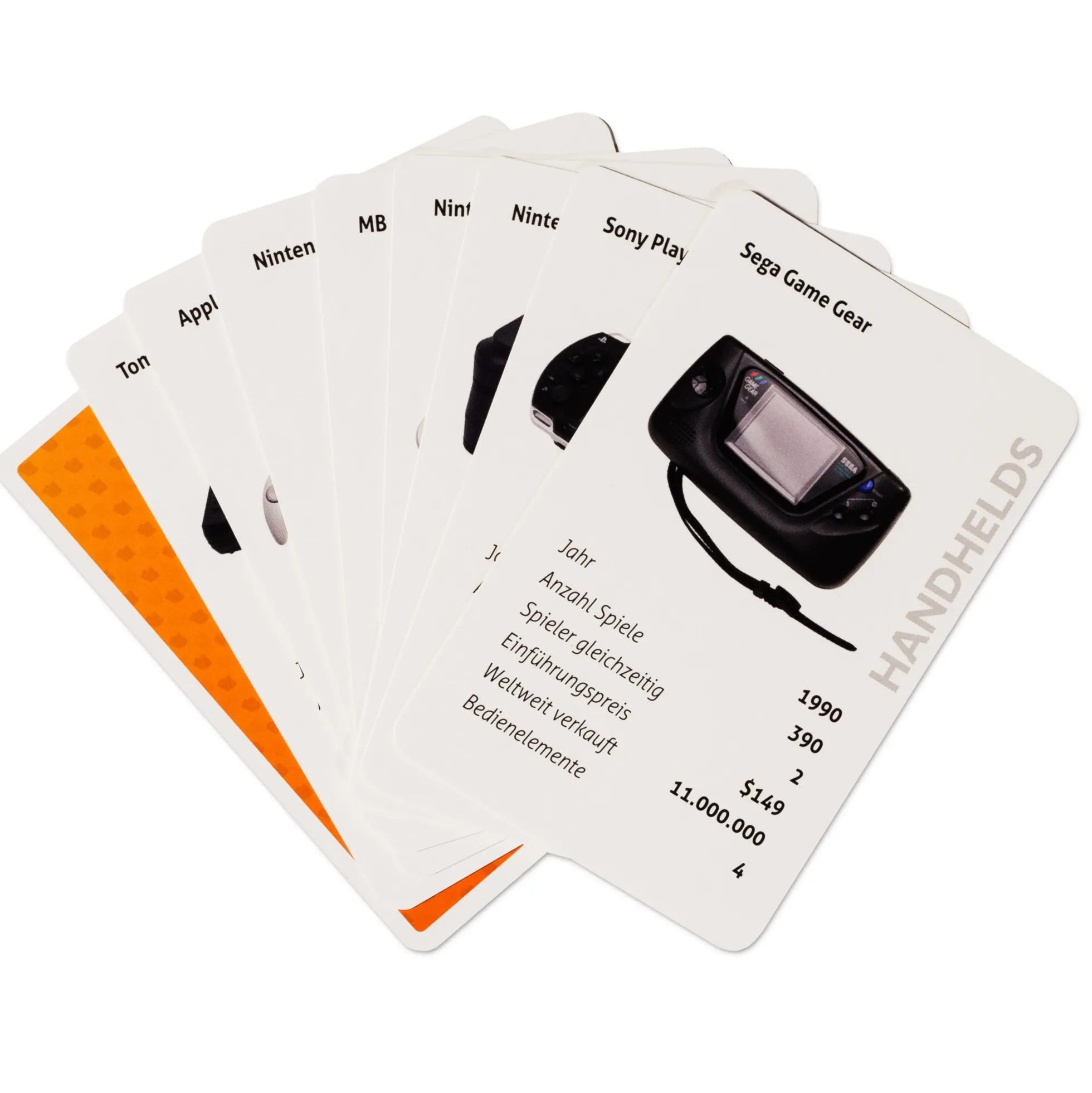 Konsolen-Quartett Booster Packs: Raritäten und Handhelds