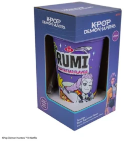 KPop Demon Hunters Becher mit Deckel und Trinkhalm