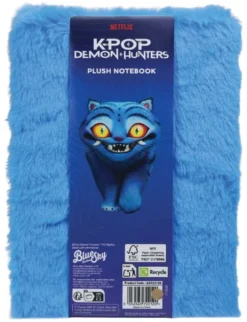 KPop Demon Hunters Plüsch-Notizbuch A5