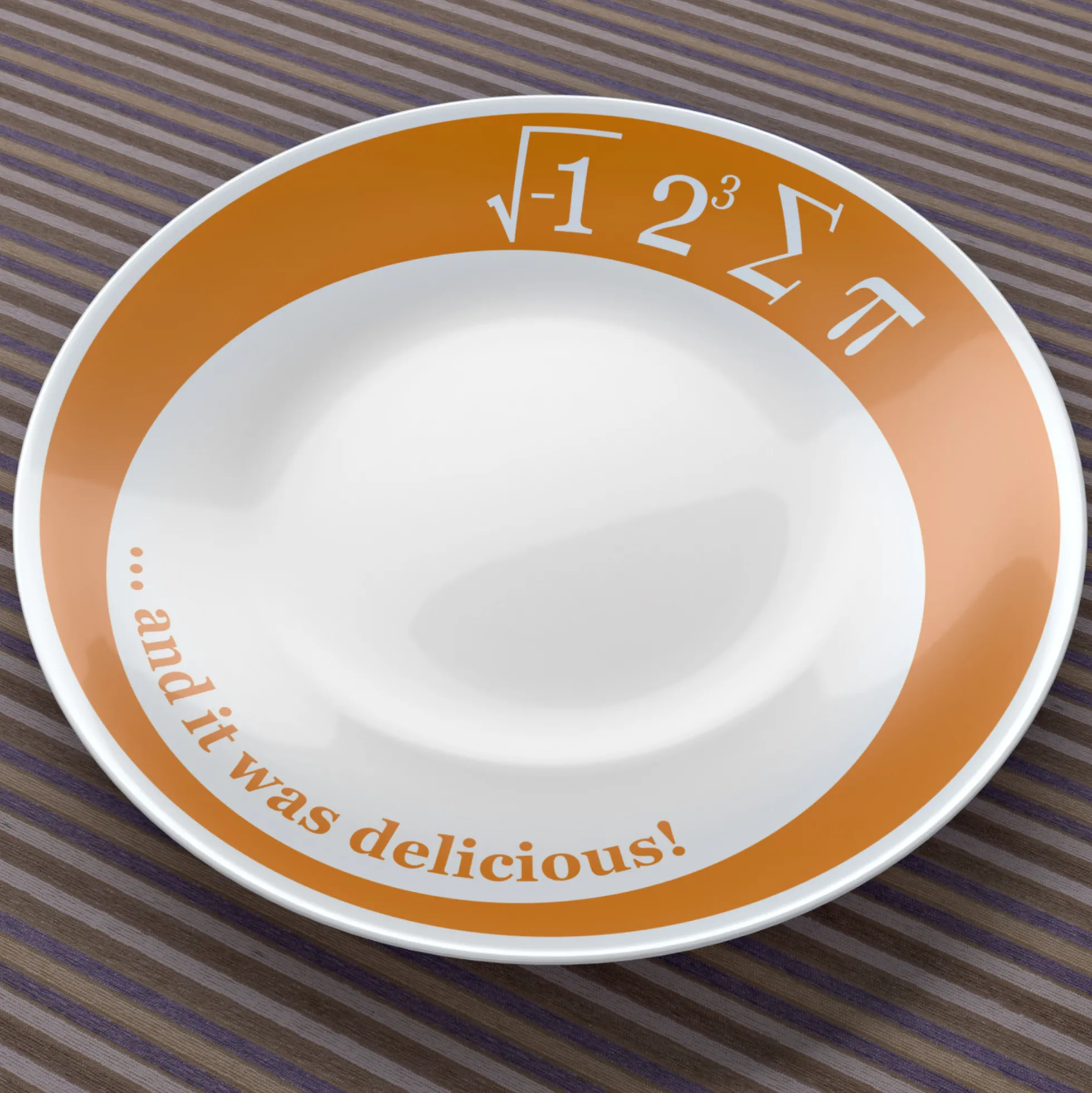 Kuchenteller I ate some pie