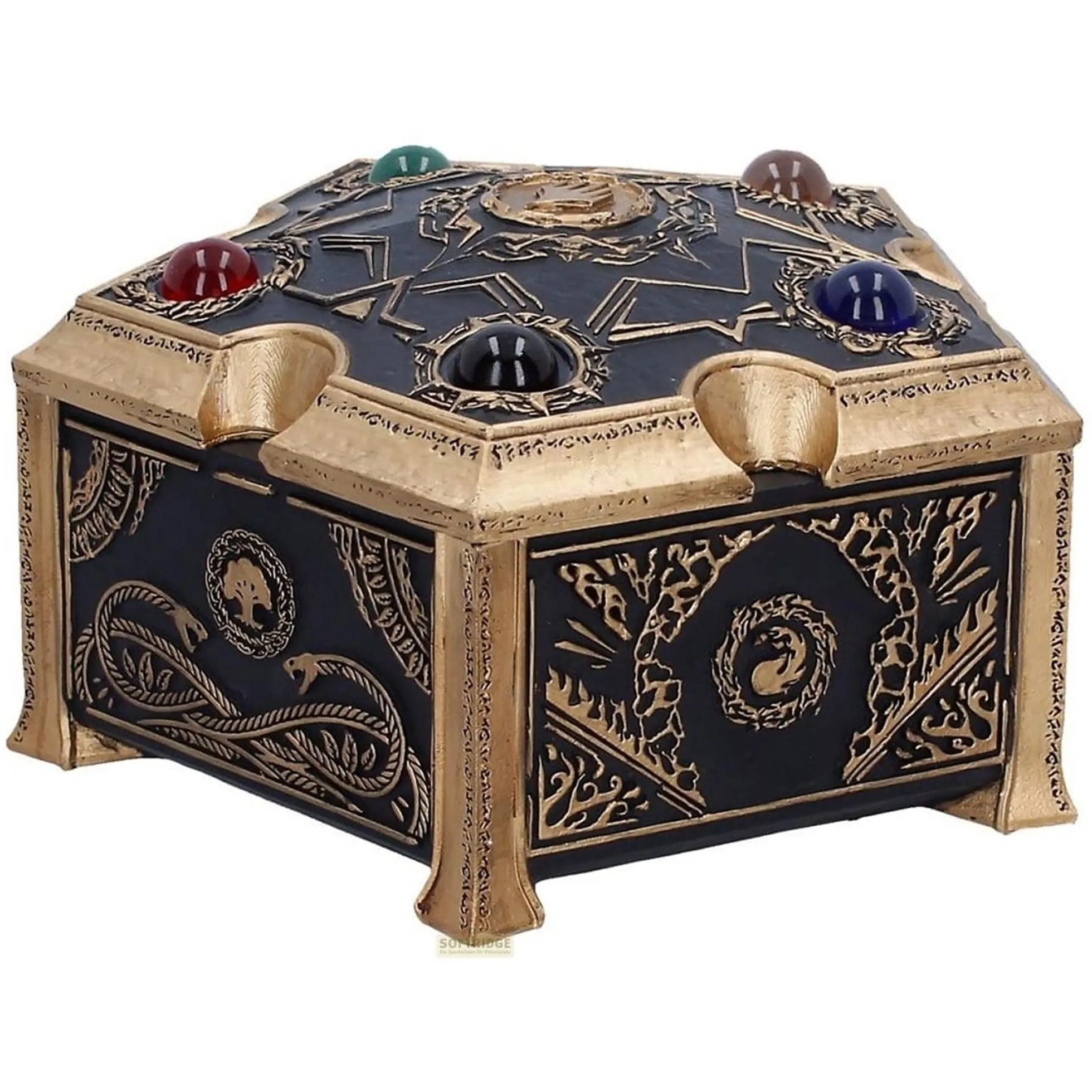 Magic: The Gathering – Premium Karten-Box im Mana Design