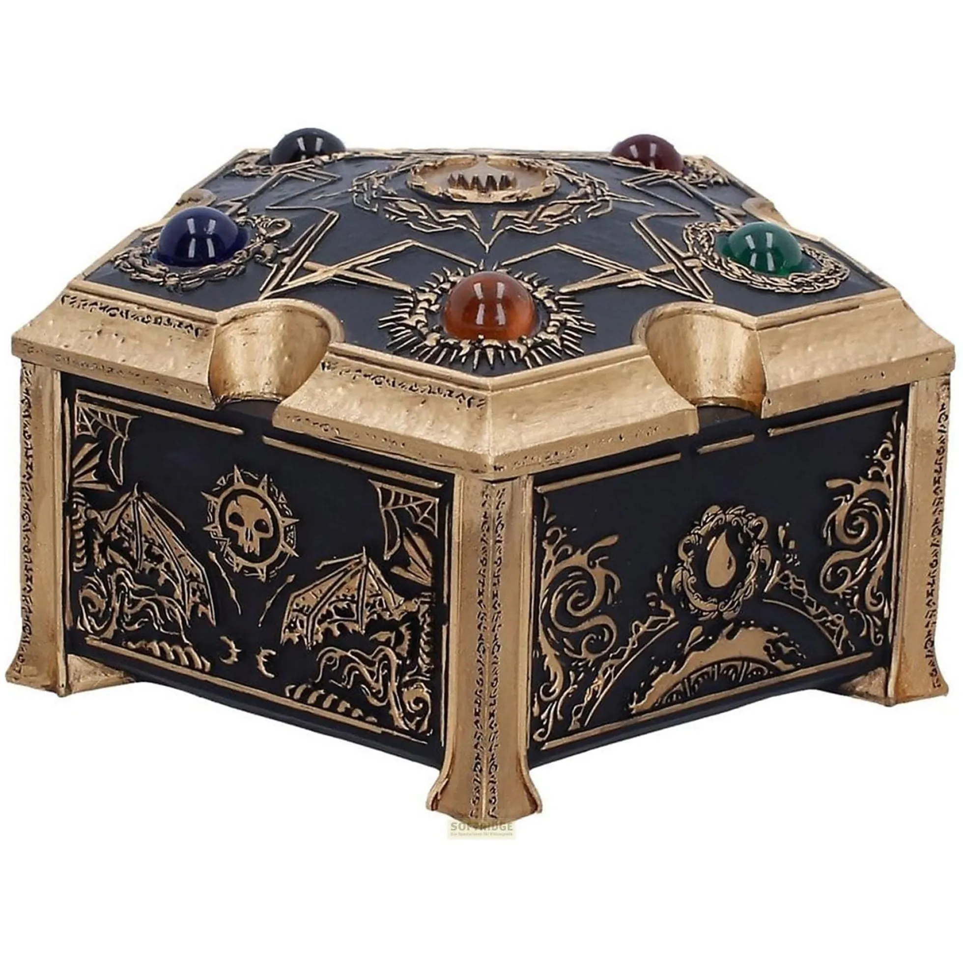Magic: The Gathering – Premium Karten-Box im Mana Design