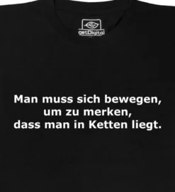 Man muss sich bewegen...