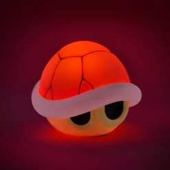 Mario Kart Roter Panzer Lampe mit Original-Sound-Wiedergabe