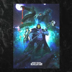 Masters of the Universe Revelation Puzzle Skeletor und Evil-Lyn
