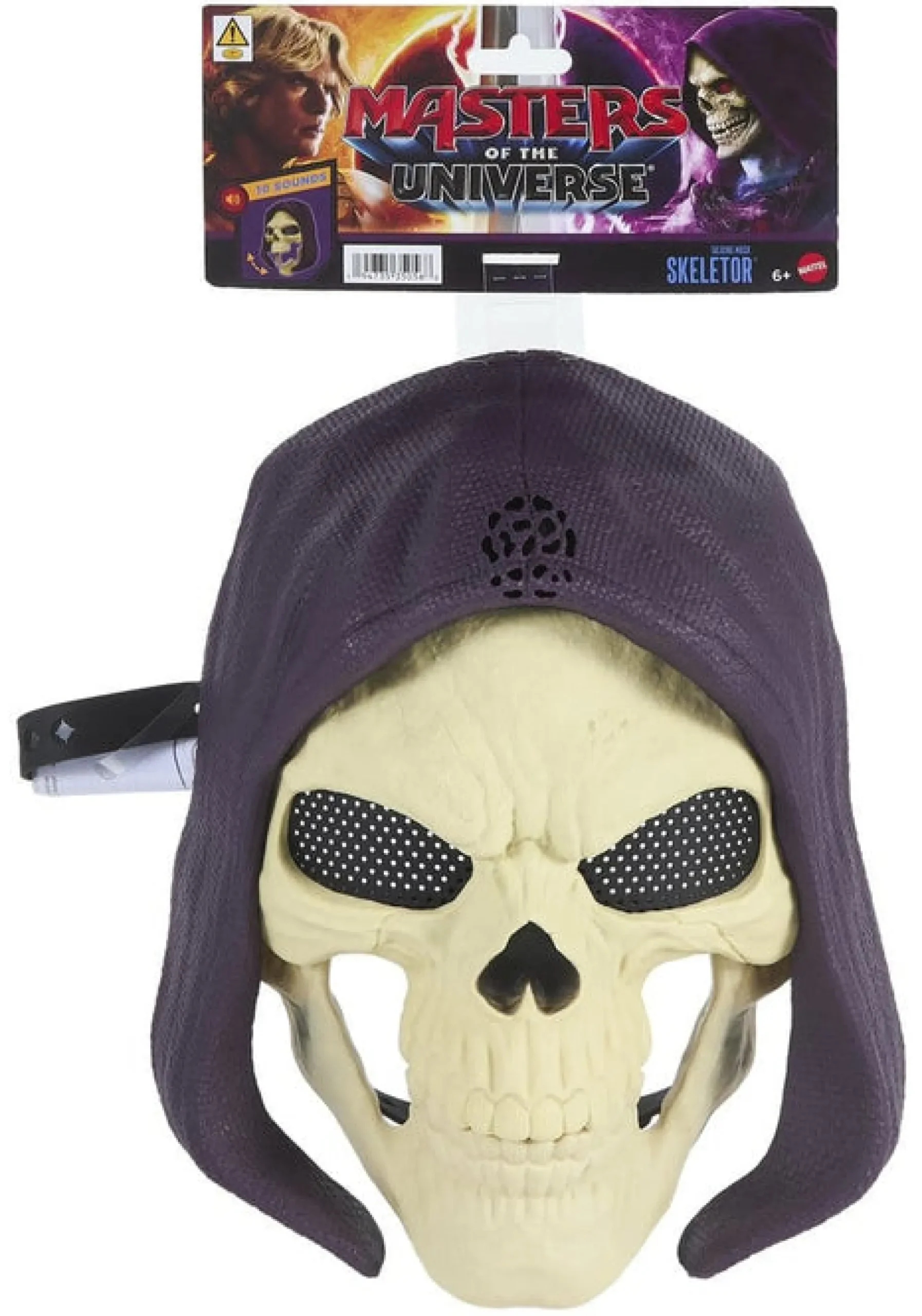 Masters of the Universe Skeletor Maske mit Licht und Sound