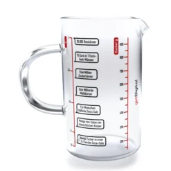 Messbecher Wissenschaft aus Glas