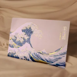 Metallschild Die große Welle vor Kanagawa