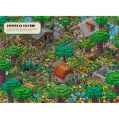 Minecraft Catch the Creeper Wimmelbuch