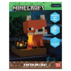 Minecraft Fuchs Solar Lampe