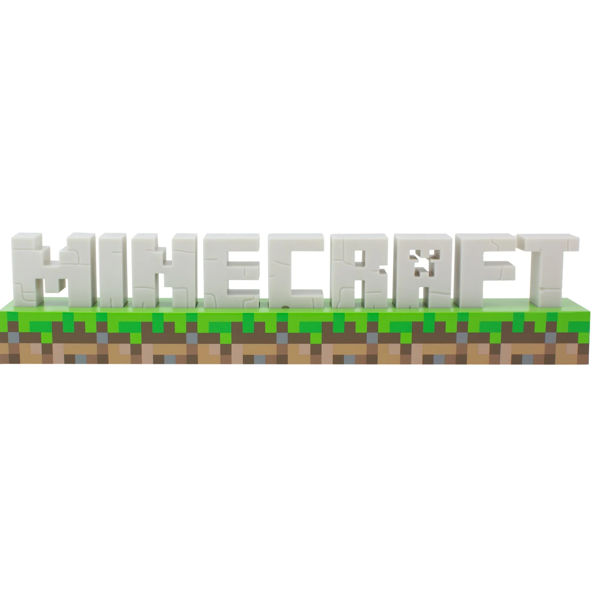 Minecraft Logo Lampe