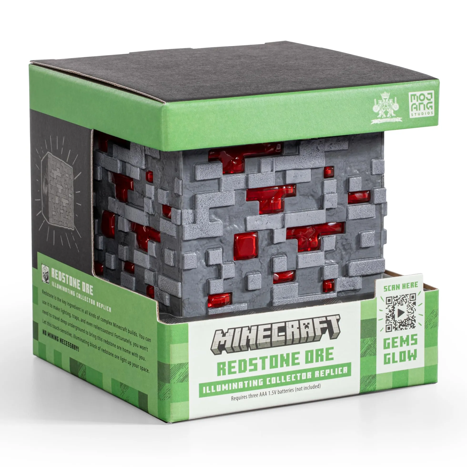 Minecraft Redstone-Erz Lampe