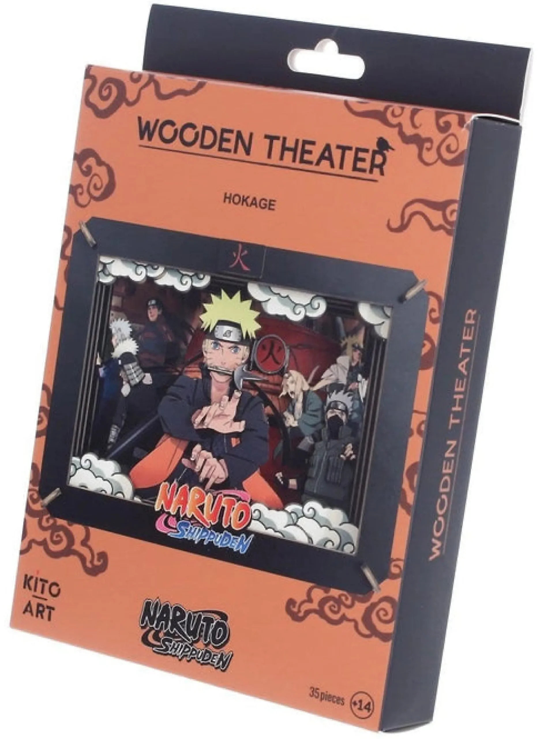 Naruto Shippuden Holz-Theaterbausatz – Hokage