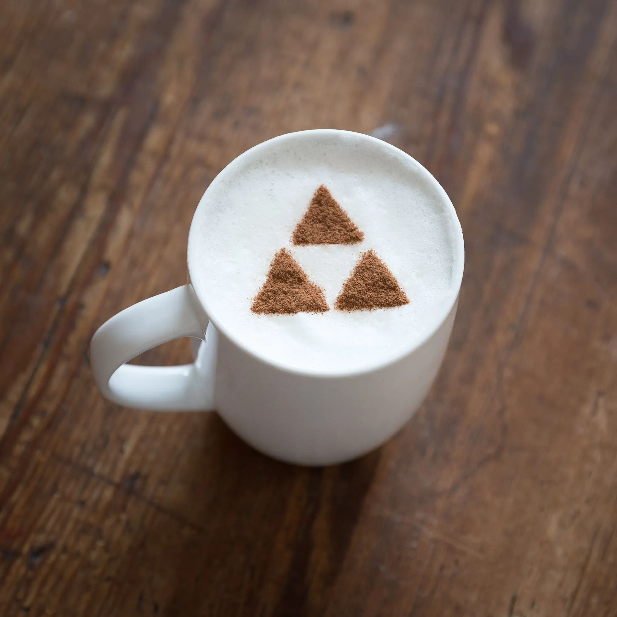 Nerdiges Cappuccino Schablonen-Set