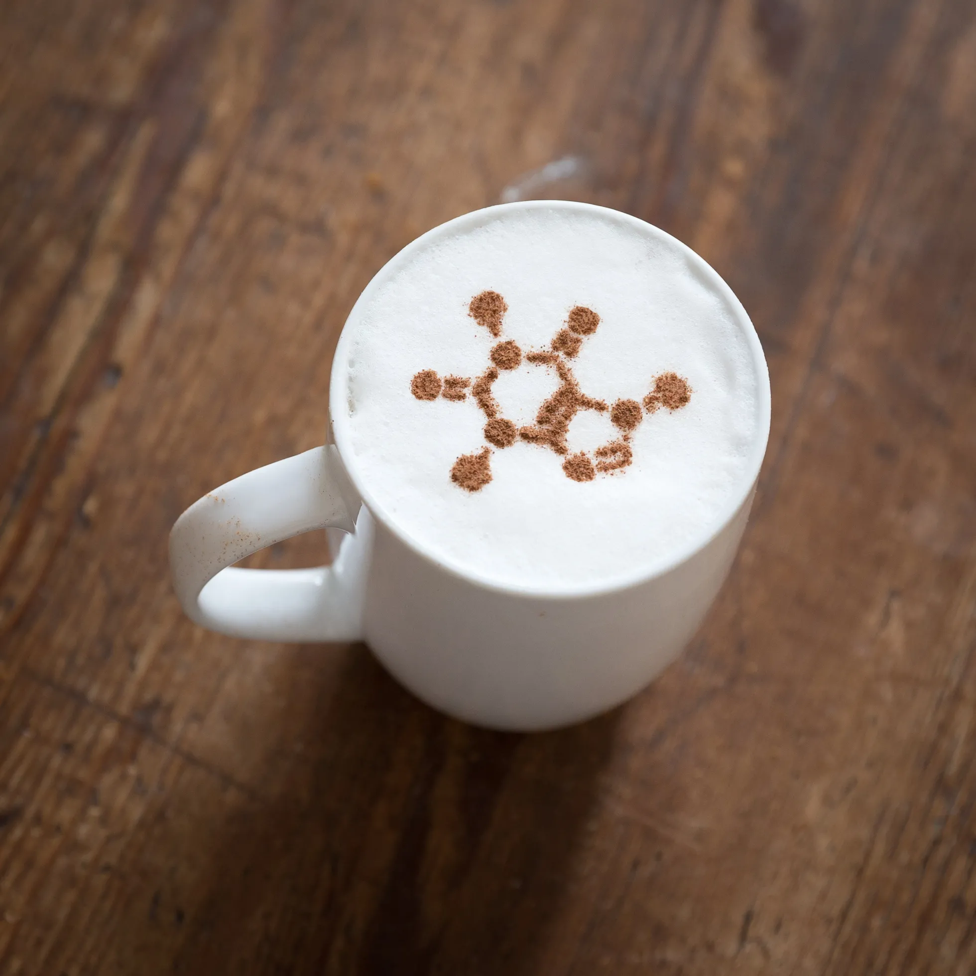 Nerdiges Cappuccino Schablonen-Set