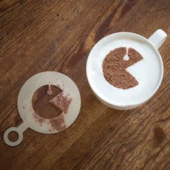 Nerdiges Cappuccino Schablonen-Set