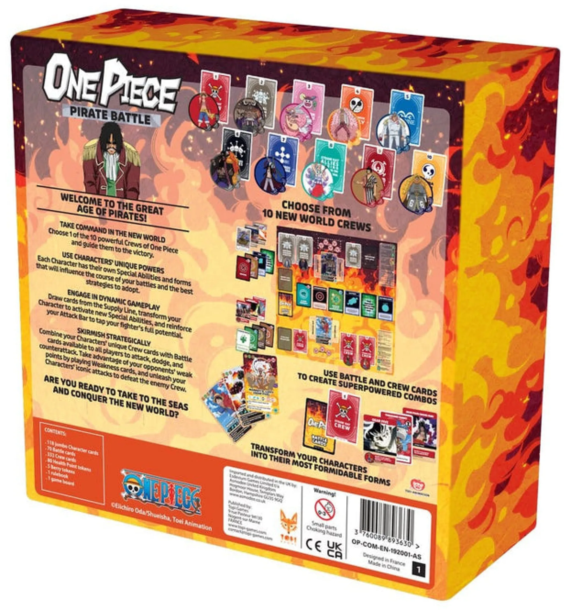 One Piece Brettspiel Pirate Battle (englische Ausgabe)