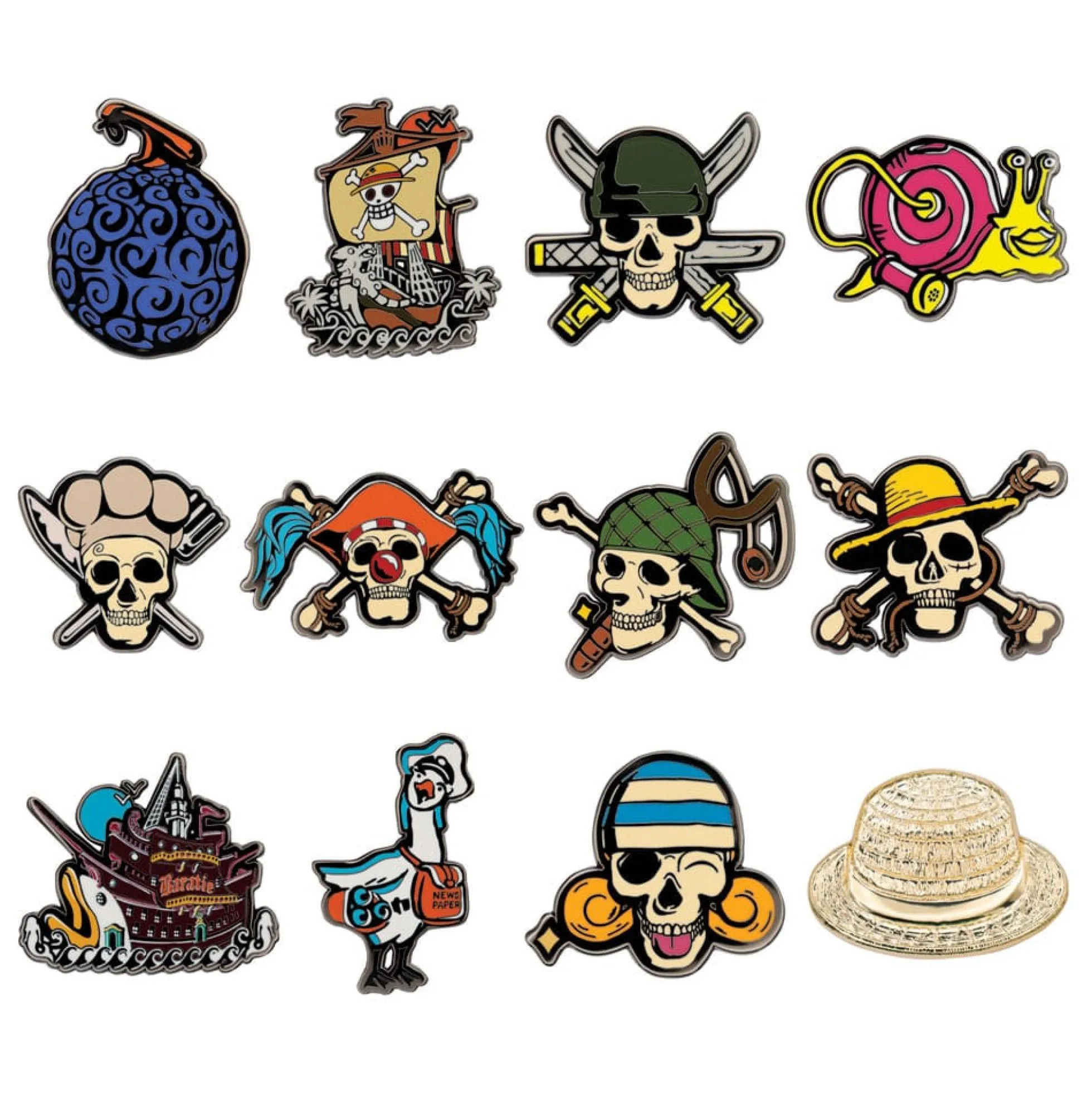 One Piece Mystery Pins