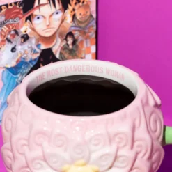 One Piece Nico Robin's Flower-Flower Frucht 3D Tasse