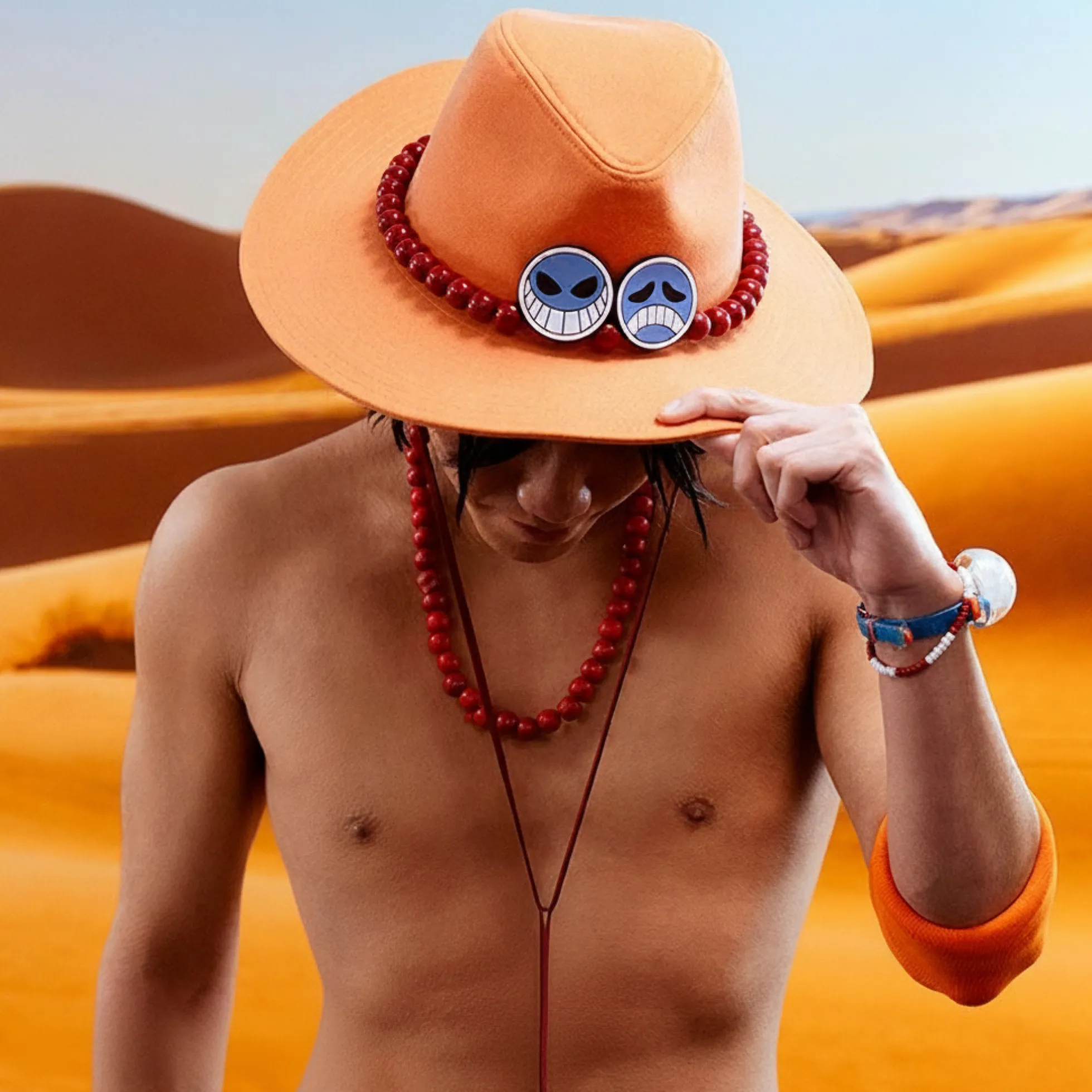One Piece Portgas D. Ace Hut Replikat