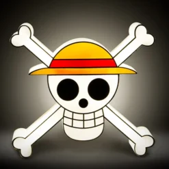 One Piece Schädel Lampe