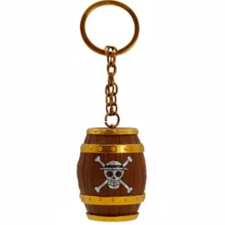 One Piece Schlüsselanhänger - Piratenfass